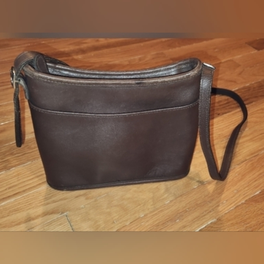 VINTAGE COACH MAMBO 9062 LEATHER HOBO ADJUSTABLE STRAP BAG PURSE